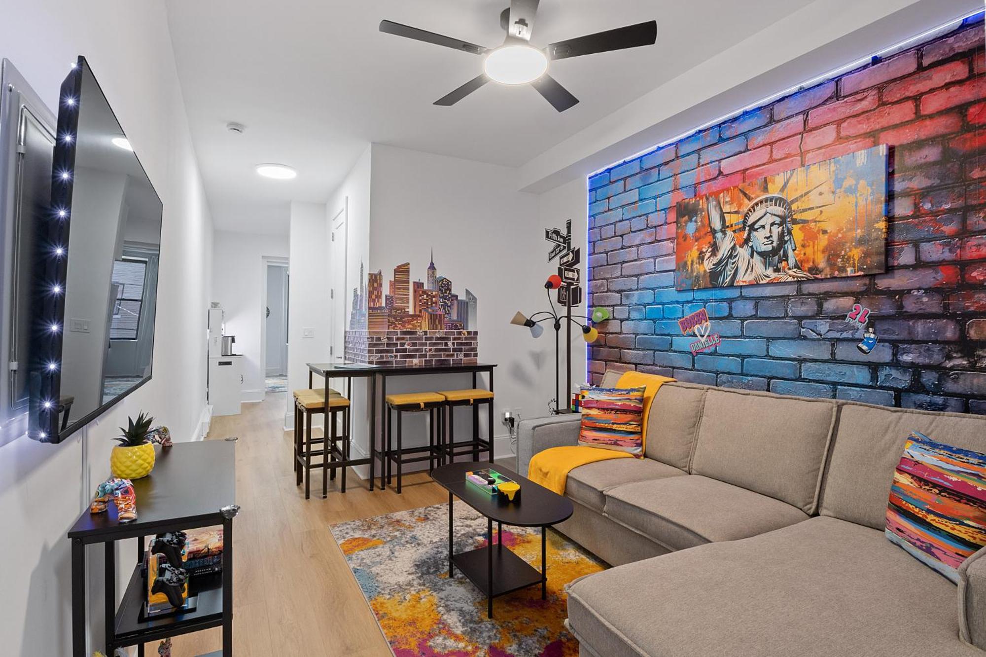 Apartamento Funky & Colorful Urban Getaway, 20 Minutes To Nyc Hoboken Exterior foto